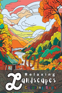101 Relaxing Landscapes Coloring Book