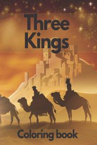 Three Kings coloring book