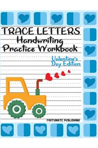 Trace Letters Handwriting Practice Workbook