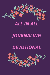 All in All Journaling Devotional