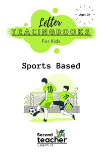 Sports Based Letter Tracing Book for Kids