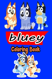 Bluey Coloring Book