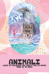 Libri da colorare per adulti per la mamma - Meno di 10 euro - Animali