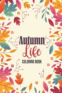 Autumn Life - Coloring Book