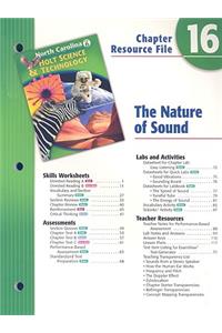 North Carolina Holt Science & Technology Chapter 16 Resource File: The Nature of Sound