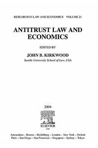 Antitrust Law and Economics