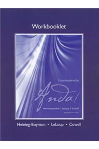 Workbooklet (printed) for !Anda! Curso intermedio