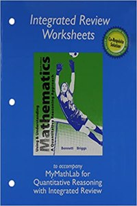 Worksheets Plus MML Student Access Card for Using and Understanding Mathematics with Integrated Review