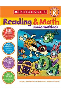 Reading & Math Jumbo Workbook: Grade Prek