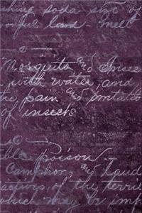 Distressed Sangria Composition Notebook - Small Lined Notebook (Softcover Journal / Notebook / Diary)
