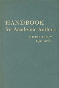Handbook for Academic Authors