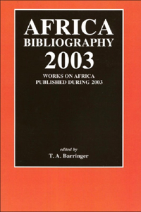 Africa Bibliography 2003