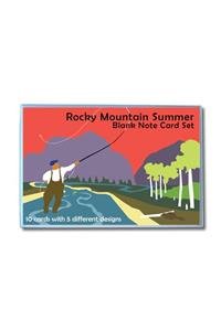 Rocky Mountain Summer Blank Note Card Set