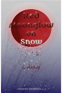 Red Moonglow on Snow