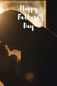 Fathers Day Blank Journal Notebook