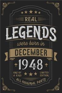 Real Legends were born in December 1948