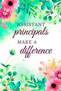 Assistant Principals Make A Difference