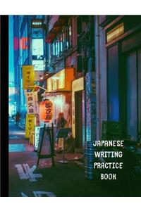 Japanese Writing Practice Book