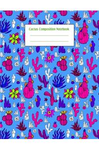 Cactus Composition Notebook