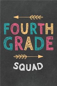 Fourth Grade Squad: Back To School Gift Notebook for Kindergarten to 2nd Grade Elementary Students