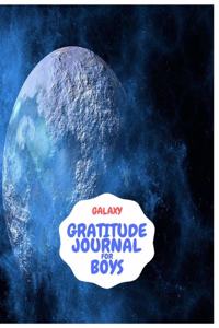 Galaxy Gratitude Journal For Boys