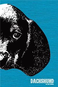 Dachshund Dot Grid Journal