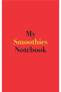 My Smoothies Notebook