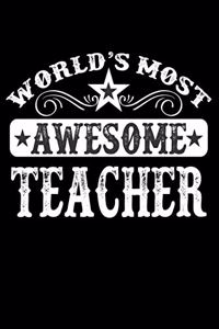 World's Most Awesome Teacher