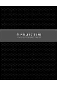 Triangle Dots Grid Graph Paper 5 cm Tridots