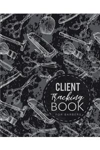 Client Tracking Book for Barbers