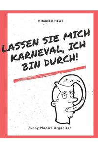 Lassen Sie mich durch...: XXL Notizbuch für struktuiertes Arbeiten mit Statement-Cover, lustige Sprüche, 120 Seiten Cornell-Methode, liniert