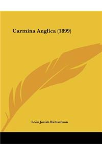 Carmina Anglica (1899)