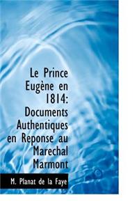 Le Prince Eug Ne En 1814