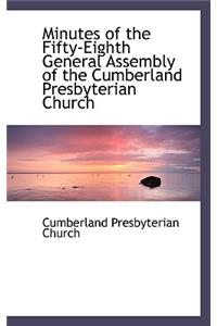 Minutes of the Fifty-Eighth General Assembly of the Cumberland Presbyterian Church