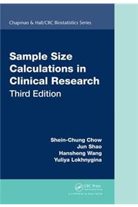 Sample Size Calculations in Clinical Research