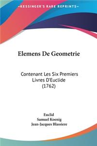 Elemens de Geometrie