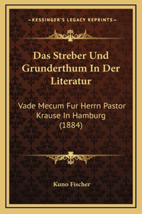 Das Streber Und Grunderthum In Der Literatur