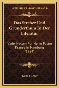 Das Streber Und Grunderthum In Der Literatur