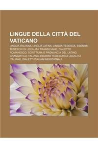 Lingue Della Citta del Vaticano