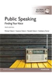Public Speaking: Finding Your Voice, Global Edition