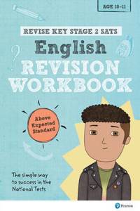 Pearson REVISE Key Stage 2 SATs English Revision Workbook - Above Expected Standard for the 2025 and 2026 exams