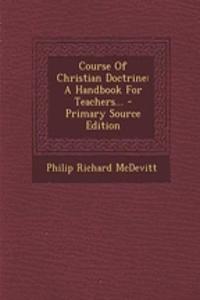 Course of Christian Doctrine