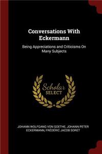 Conversations with Eckermann