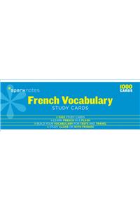 French Vocabulary Sparknotes Study Cards