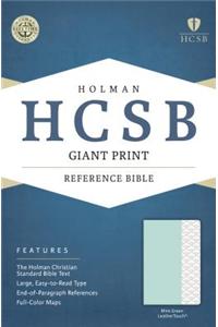 Giant Print Reference Bible-HCSB
