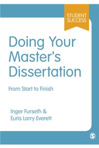 Doing Your Master's Dissertation
