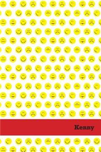 Etchbooks Kenny, Emoji, College Rule, 6 X 9', 100 Pages