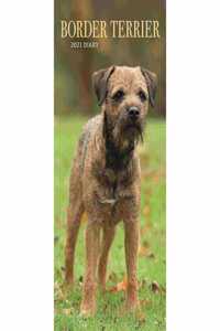 BORDER TERRIERS SLIM DIARY 2021