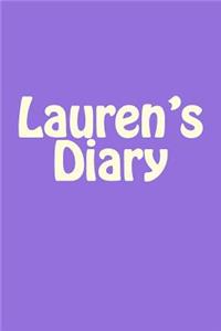 Lauren's Diary