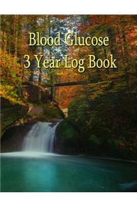 Blood Glucose 3 Year Record Book
